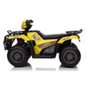 Lean Cars Elektrinis keturratis JC915 geltonos spalvos