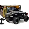Lean Toys Visureigis 4x4 su nuotolinio valdymo pultu 1:10, juodas, 6 m.+