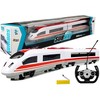 Lean Toys Nuotoliniu būdu valdomas traukinys su apšvietimu, 65 cm
