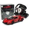 Lean Toys Nuotoliniu būdu valdomas automobilis Lamborghini Veneno raudonas 1:24