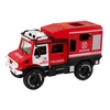 Žaislinis visureigis City Service Lean Toys, raudonas, 24x13,5x10 cm