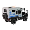 Lean Toys Miesto tarnybų visureigis su šviesos ir garso efektais