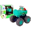 Lean Cars Lean Toys Automobilis krokodilas su dideliais ratais