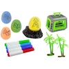 Dinozaurų kūrybinis rinkinys Lean Toys
