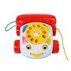 Lean Toys Vaikiškas telefonas su ratukais ir garsais