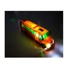 Lean Toys Žaislinis mokyklinis autobusas su šviesomis ir garsais, 20 cm