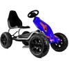 Lean Cars Pedalinis gokartas B012, mėlynas, vaikams nuo 6 metų
