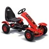 Lean Cars Pedalinis kartingas F618 raudonas