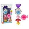 Vandens žaislas vaikams Lean Toys su pingvinu ir gėle