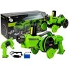 Lean Toys Nuotoliniu būdu valdomas automobilis-pistoletas 2in1, žalias