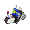 „Lean Toys“ policijos motociklų varikliai policijos garsai šviesos policijos automobilis