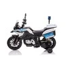 Lean Cars Vaikiškas elektrinis policijos motoroleris JT5002B, baltas