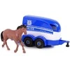 Lean Toys Policijos visureigis su priekaba LeanToys