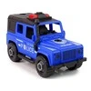 Lean Toys Policijos visureigis su priekaba LeanToys