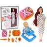 Besilaukianti lėlė su priedais Lean Toys