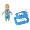 Besilaukianti lėlė su priedais Lean Toys