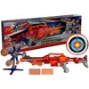 Žaislinis šautuvas Lean Toys su besisukančiu taikiniu