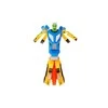 Lean Toys Vaikiškas pistoletas su putplasčio strėlėmis ir kauke