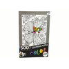 Lean Toys Dėlionė spalvinimui 500 detalių Drugelis