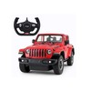 Rastar Nuotoliniu būdu valdomas raudonas Jeep Wrangler Rubicon 1:14 modelis