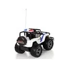 Lean Toys Nuotoliniu pulteliu valdomas Policijos automobilis Jeep