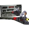 Lean Toys Rail King žaislinis traukinio rinkinys