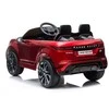 Lean Cars Dvivietis vaikiškas elektromobilis Lean Range Rover Evoque, raudonai dažytas