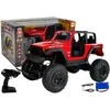 Lean Toys Džipas 4x4 su nuotolinio valdymo pultu 1:8, raudonas, 3 m.+