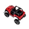 Lean Toys Džipas 4x4 su nuotolinio valdymo pultu 1:8, raudonas, 3 m.+