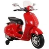 Lean Cars Elektrinis motoroleris vaikams Vespa GTS 300, raudonas
