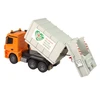 Double E Nuotoliniu būdu valdomas sunkvežimis RC Garbage Truck Mercedes-Benz Antos, oranžinis