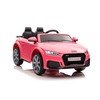 Lean Cars Įkraunamas automobilis Audi TTRS rožinis