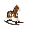 Lean Toys Pliušinis arkliukas su garsais, 74 cm