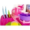 Vaikiška virtuvėlė Lean Toys su priedais ir jutikliniu ekranu