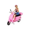 Lean Toys Lėlė su motoroleriu LeanToys