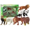 Figūrėlių rinkinys Safari gyvūnai Lean Toys, 6 vnt.