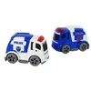 Lean Toys Žaislinių automobilių su šviesoforais ir kelio ženklais rinkinys