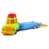 Lean Toys Vilkikas su automobiliukais ir aksesuarais