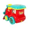 Žaislinis muilo burbulų lokomotyvas Lean Toys su garsais ir šviesomis