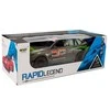 Lean Toys Sportinis automobilis valdomas nuotoliniu būdu Rapid Legend, pilka