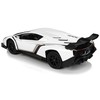Lean Cars Nuotolinio valdymo automobilis Lamborghini Veneno baltas 1:24, 2.4G, su šviesomis