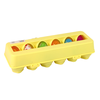 Lean Toys Squishy velykinių kiaušinių rinkinys, 12 dalių