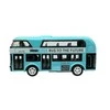Lean Toys Dviaukštis autobusas su traukimo mechanizmu