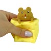 Lean Toys Žaislas sūrio gabaliukas su pele
