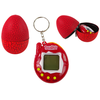 Lean Toys Tamagotchi žaidimas elektroninis augintinis raudonas