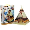 Lean Toys Tent Teepee Indian Tipi Žaidimų namelis + 60 kamuolių