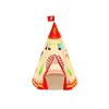 Lean Toys Palapinė vaikams Tipi Indian Garden Style, 160 x 105 cm