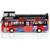 Žaislinis turistinis dviaukštis autobusas Lean Toys, 3 spalvos