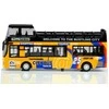 Žaislinis turistinis dviaukštis autobusas Lean Toys, 3 spalvos