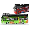 Žaislinis turistinis dviaukštis autobusas Lean Toys, 3 spalvos